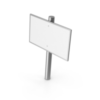 Silver Signboard PNG & PSD Images