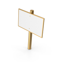 Gold Signboard PNG & PSD Images