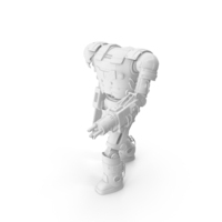 Steampunk Robot Monochrome PNG & PSD Images