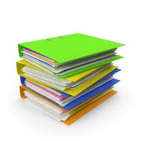 Pile of Paper Files Archive Stack PNG & PSD Images