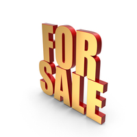 For Sale Text PNG & PSD Images