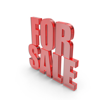 For Sale 3D Text PNG & PSD Images