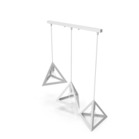 Hanging  Lights Cluster White PNG & PSD Images