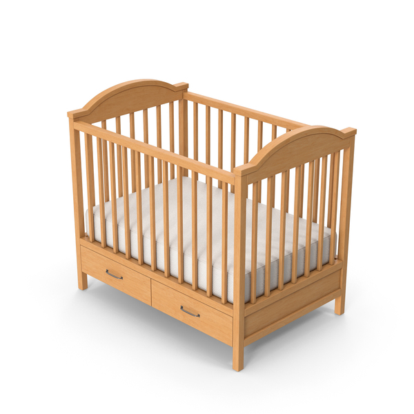 Wooden Baby Cot PNG & PSD Images