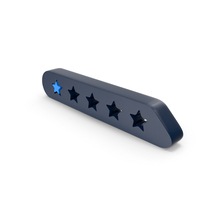 1 Star Rating Symbol PNG & PSD Images