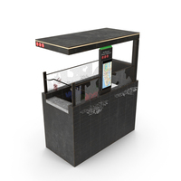 Destroyed Subway Entrance PNG & PSD Images
