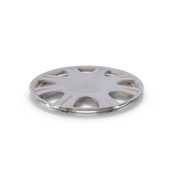 Dirty Discarded Hubcap PNG & PSD Images