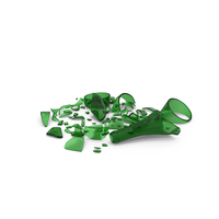 Broken Green Bottle PNG & PSD Images