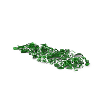 Large Green Bottle Pile PNG & PSD Images