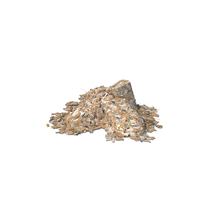 Small Cardboard Scraps Pile PNG & PSD Images