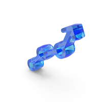 Stock Market Growth Arrow Glass PNG & PSD Images