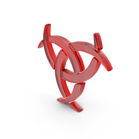 Red Glass Odin Horn Paganism Icon PNG & PSD Images