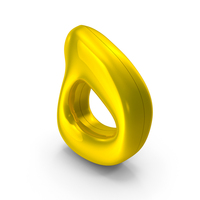 Golden Farsi Arabic Letter H5 PNG & PSD Images