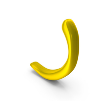Golden Farsi Arabic Letter R PNG & PSD Images