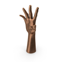 Bronze Hand PNG & PSD Images