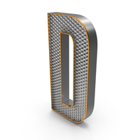 Crystal Letter D PNG & PSD Images