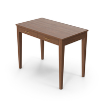 Side Table Dark Wood PNG & PSD Images