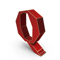 Red Letter Q PNG & PSD Images