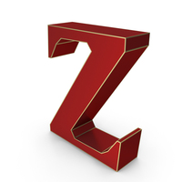 Lowpoly Letter Z PNG & PSD Images