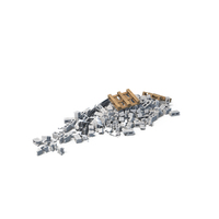 Cinder Block Pile Large PNG & PSD Images