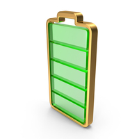 BATTERY CHARGING SYMBOL GREEN PNG & PSD Images