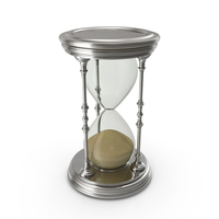 Silver Hourglass PNG & PSD Images