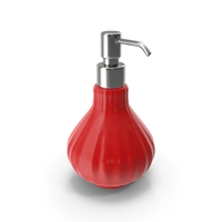 Soap Dispenser Red PNG & PSD Images