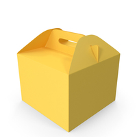 Packaging Box Yellow PNG & PSD Images