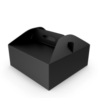Packaging Box Black PNG & PSD Images