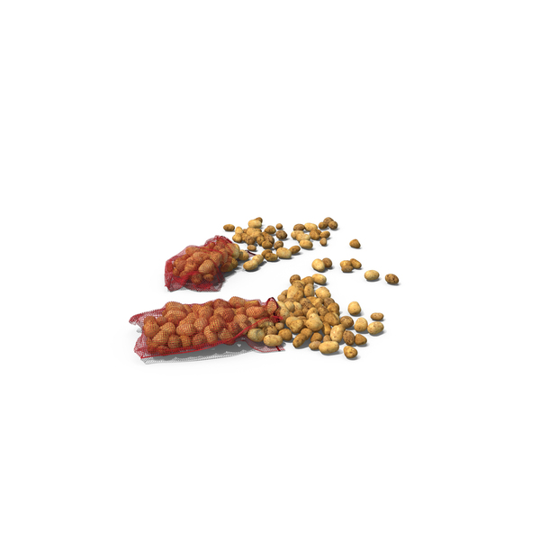 Potato Sack Pile Small PNG & PSD Images