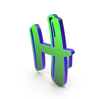 Graffiti Letter H PNG & PSD Images