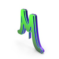 Graffiti Letter M PNG & PSD Images