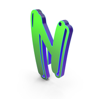 Graffiti Letter N PNG & PSD Images