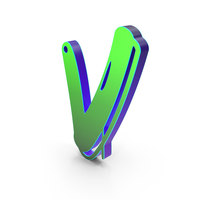 Graffiti Letter V PNG & PSD Images