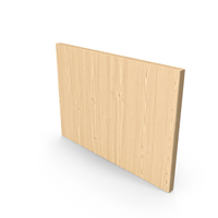 Short Unfinished Wooden Board PNG & PSD Images
