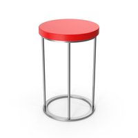 Red Side Table PNG & PSD Images