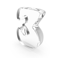 Glass Number 3 PNG & PSD Images