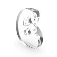 Glass Number 6 PNG & PSD Images