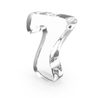 Glass Number 7 PNG & PSD Images