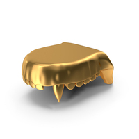 Golden Animal Mouth Upper Jaw PNG & PSD Images