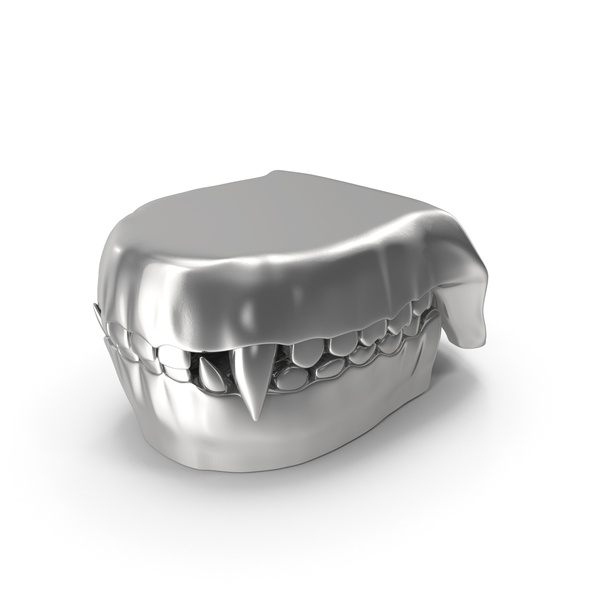 Silver Animal Mouth PNG & PSD Images