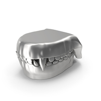 Silver Animal Mouth PNG & PSD Images