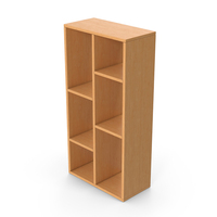 Wooden BookShelf PNG & PSD Images
