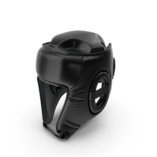 Black Boxing Training Helmet PNG & PSD Images