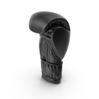 Single Black Boxing Glove PNG & PSD Images