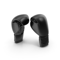 Boxing Glove Black PNG & PSD Images