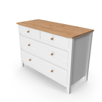 White Dresser PNG & PSD Images