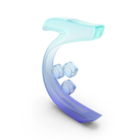 Letter Glass Farsi Arabic CH PNG & PSD Images
