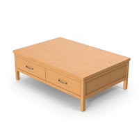 Wooden Coffee Table PNG & PSD Images