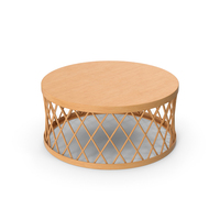 Wooden Round Table PNG & PSD Images